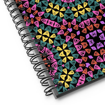 Crochet Print Spiral Notebook Journal