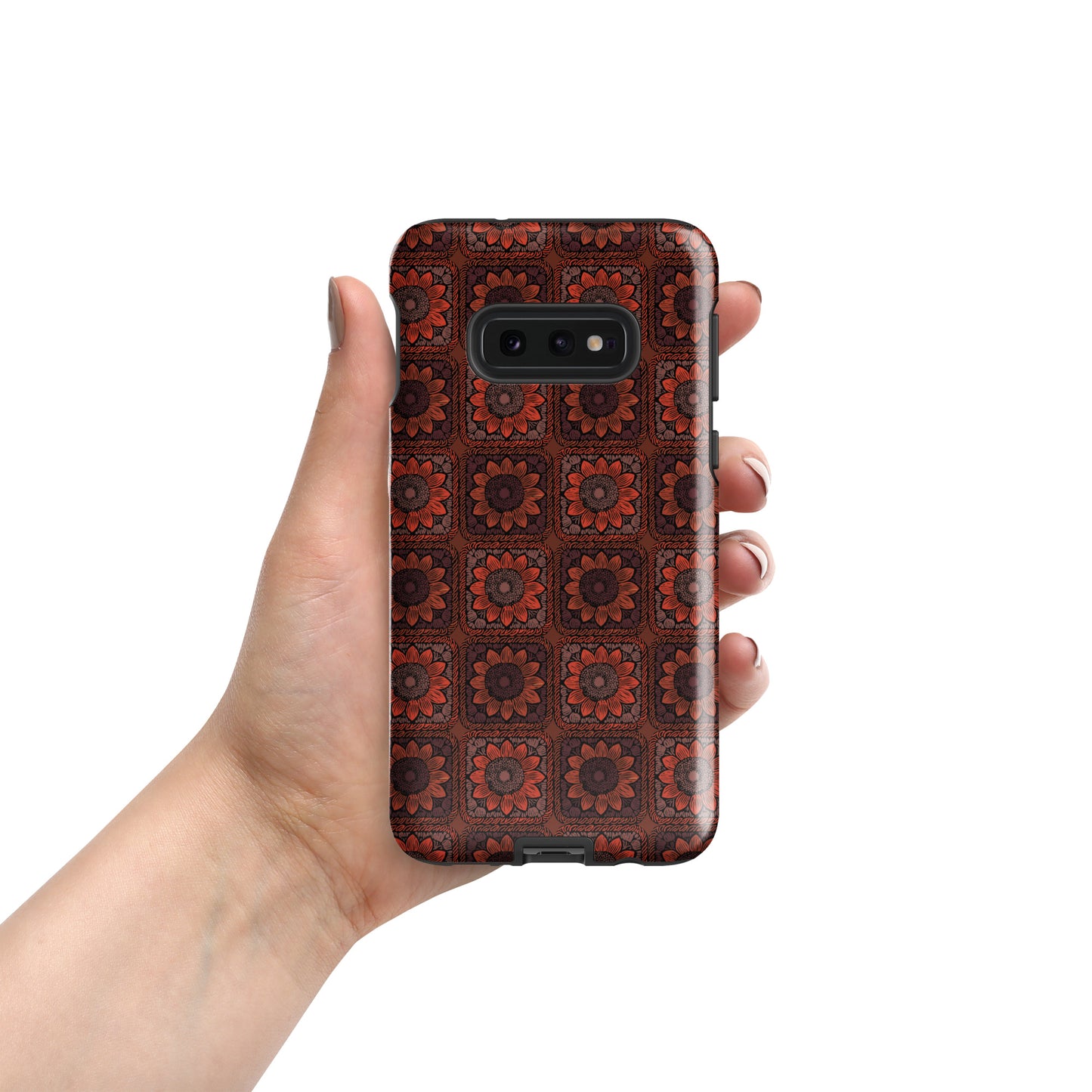 Terracotta Bloom Sunflowers Tough Case for Samsung® Phone