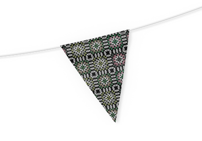 Forest Kaleidoscope Granny Squares Seamless Print
